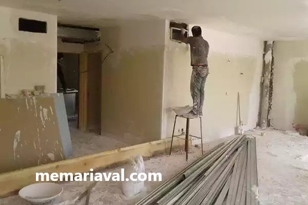 هزینه تخریب و بازسازی آپارتمان در پاسداران | معماری اول