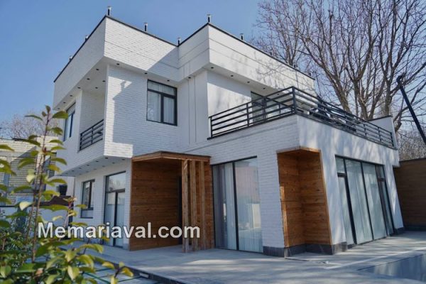نمونه پروژه ساخت و طراحی داخلی ویلا | معماری اول