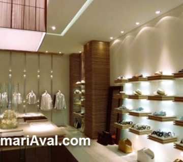 شرکت طراحی و اجرای دکوراسیون داخلی مغازه در پونک