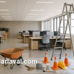 بازسازی فضای تجاری با کمترین هزینه در پونک