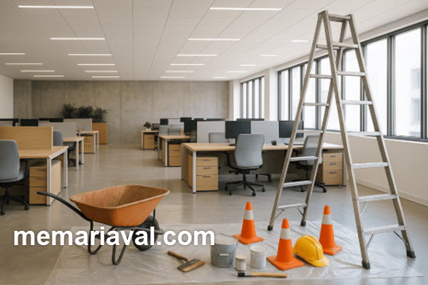 بازسازی فضای تجاری با کمترین هزینه در پونک