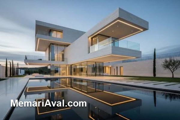 طراحی معماری ساختمان مسکونی در غرب تهران