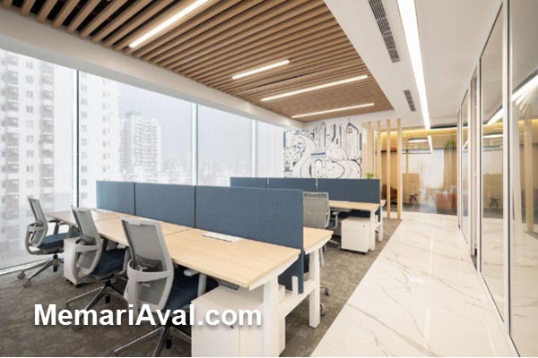مزایای طراحی تخصصی برای دفتر ۷۰ متری