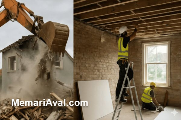 چه زمانی بازسازی بهتر از تخریب و نوسازی است؟